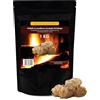 AGRI-CULTURA® | Accendifuoco Ecologico XL in Lana di Legna Naturale e Cera | Inodore e di Qualità Premium | Perfetto per Barbecue, Caminetti e Forni a Legna【1 Kg】