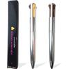 RoseFlower Penna per trucco magica 4 in 2, penna per ritocco, eyeliner, matita per labbra, matita per sopracciglia, evidenziatore, texture sfumabile e cremosa, adatta ai viaggi versatile