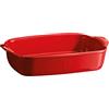Emile Henry Piccolo piatto da forno rettangolare 30 x 19 cm, in ceramica EH349551, Grand Cru