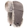 Futrzane Cappello di Velluto a Coste con Paraorecchie - Berretto Uomo Invernale (M, Beige - Beige Siberian)