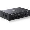 Tenda TEG205E Managed Switch 5 Port Rj45 Gigabit Switch 10/100/1000 Mbps, Smart Switch LAN distributore (IGMP-Snooping, QoS, VLAN, carcassa metallica)