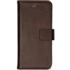 SBS custodia a libro book per iPhone XS/S, in vera pelle, funzione stand, chiusura magnetica, marrone