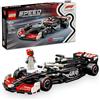LEGO Speed Champions Auto da Corsa MoneyGram Haas F1 Team VF-24 Macchina Giocattolo da Collezione con Minifigure del Pilota, Modello per Bambini da 10 Anni o per Adulti Fan della Formula 1 77250