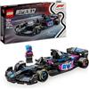 LEGO Speed Champions Auto da Corsa BWT Alpine F1 Team A524 Macchina Giocattolo da Collezione con Minifigure del Pilota, Modello per Bambini e Bambine da 10 Anni o per Adulti Fan della Formula 1 77248