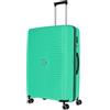 travelite valigia rigida grande, 4 ruote, ORBITA, trolley con guscio infrangibile e pratico divisorio interno, chiusura TSA, 77 cm, 103 litri
