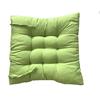 AGDLLYD Cuscini di Seduta Cuscino Sedia 40x40x5cm per Interno ed Esterno - Molti Colori - Imbottitura Spessa Cuscino Trapuntato/Cuscino per Pavimento (Verde)
