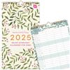 Boxclever Press (in tedesco) Everyday Calendario 2025 per Due Boxclever Press. Calendario 2025 da muro da Gen - Dic '25. Calendario famiglia 2025 a 4 colonne. Planner mensile sottile, misura 22 x 39 cm