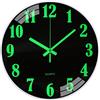 VIVILINEN Orologio da Parete Luminoso 30cm Orologio da Muro Silenzioso Senza Ticchettante Design Moderno per Cucina, Camera da Letto, Soggiorno, Ufficio