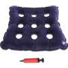 HERCHR Cuscino Antidecubito, Portatile, Cuscino da seduta multifunzione gonfiabile per l'Ufficio, la Casa, l'Auto e per la Cura Successiva, 39×39cm