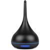 Aerosoul® Diffusore di aromi a goccia per oli essenziali, 100 ml, design elegante, spegnimento automatico, 6 ore, luce LED, diffusore di aromaterapia, plastica effetto nero