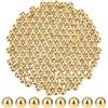 SOFPLATE 500 perline di plastica rotonde da 8 mm distanziatore perline sfuse mini oro ABS imitazione perle distanziatore perline sfuse perline per braccialetti perline collana orecchini gioielli fai