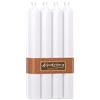 Nordring 8 candele da 2,2 x 18 cm, colore bianco