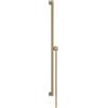 hansgrohe Unica S Puro asta saliscendi, con flessibile doccia, 24405140, Unica S Puro; Unica bronzo spazzolato [Rubinetteria Bagno > Doccette / Supporti]