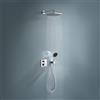 Grohe Precision sistema doccia da incasso con termostatico, 34882000, Precision; Grohtherm cromo/nero opaco [Rubinetteria Bagno > Sistemi Doccia da Incasso]