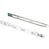 GTV - Guide per cassetti H45 Versalite Plus+, guida a sfera con smorzamento, altezza = 45 mm, meccanismo di chiusura automatica minima, portata 40 kg, installazione facile e veloce