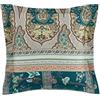 Bassetti Genova V1 9324348 - Federa per cuscino, 100% raso makò, 65 x 65 cm, colore: Verde