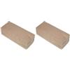 CLASS 10 Class C4032TA-073-PEFC Airlaid Tovagliolo Tasca Portaposate, Carta, Creta, 40x32x0.8 cm, 20 unità (Confezione da 2)