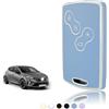 TOOMUME Cover Chiave, Guscio Chiave Carta Adatto per Renault Scenic Clio Laguna Megane Zoe Captur Duster Espace Fluence Koleos Kangoo Master, Custodia Chiavi Telecomando Copri Chiavi - Smart Key
