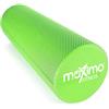 Maximo Fitness FOAM ROLLER - EVA - 15cm * 45cm - Leggero - Trigger Point - Fornisce confortevole Massaggio Muscolare - Istruzioni in Italiano - Perfetto per la Palestra, il Pilates, lo Yoga - Garanzia a Vita.