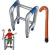 HENGBIRD Camminatore Gonfiabile, Bastone da Passeggio Gonfiabile, Fun Fancy Dress Accessori Deambulatore Gonfiabile Regalo di Compleanno Festa per Adulti Bambini Grandma