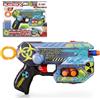 CRAZE BLASTER-X Foam Guns Strike - Pistola de espuma para niños 21cm, 8 dardos, alcance de disparo 13m - Juguete explosivo de espuma