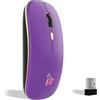 TQQ Mouse wireless ricaricabile, mouse retroilluminato a 7 colori con mini ricevitore USB da 2,4 GHz, mouse gaming, Compatibile con laptop, PC, Mac, Computer, Chromebook, Notebook