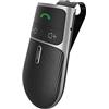 SUNITEC Kit Vivavoce Bluetooth da Auto 5.0,Supporto Siri,Auto ON,Co,nnessione Automatica,Guida Vocale,Musica, 2 Connessioni per Telefoni Contemporaneamente Supporto per Aletta Parasole-BC920SA