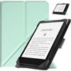 HGWALP Custodia universale per 6.8-7 pollici eReaders, sottile PU Custodia Cover con supporto compatibile con 6.8 pollici 7 pollici Kindle Paperwhite/Kobo/Voyaga/Lenovo/Sony eReaders-Green