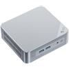 Beelink EQ12 - Mini PC a basso consumo energetico con Windows 11 Pro, Intel N100, Grafica UHD 4K, RAM 16 GB DDR5, SSD 500 GB NVMe, Wi-Fi 6 AX, 2x 2.5G Ethernet, Bluetooth, 2x HDMI, VESA (Grey)