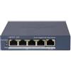 Hikvision Switch Hikvision Hikvision DS-3E1505P-EI/M gestito L2 4 porte Gigabit PoE/RJ45 Nero [DS-3E1505P-EI/M]