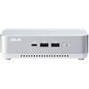 Asus Barebone Asus NUC RNUC14RVSU5068A2I i5-125H/16GB/512GB SSD/Win11H/Argento/Bianco [90AS0061-M001Y0]