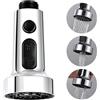 Zdbdbd Doccetta Rubinetto da Cucina Estraibile Ricambi Doccetta Cucina con 3 Funzioni, Testina di Ricambio per Miscelatore Cucina, Soffione Spruzzatore di Ricambio,Universale G1/2 Rubinetto Doccetta