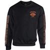 Harley-Davidson Men's Eagle Piston Fleece Pullover Sweatshirt, Black 30299948