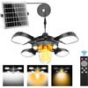 Eleganted Lampada Solare a Sospensione, Lampada Solare da Esterno con Telecomando, Lampada con Pannello Solare, Cavo 5M, IP65 Impermeabile,4400mAh per Interni ed Esterni Giardino Gazebo