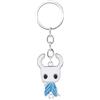 Generic Strike3D Gioco Hollow Knight Il Cavaliere Logo The Pale King Figure Portachiavi Collana Gioielli V2 (Portachiavi)