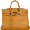 Hermès Pre-Owned - Borsa a mano Birkin 40 1998 - unisex - pelle di vitello - Taglia unica - Marrone
