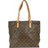 Louis Vuitton Pre-Owned - Borsa tote Cabas Mezzo 2003 - Donna - pelle di vitello/tela/PVC - Taglia unica - Marrone