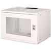 DIGITUS armadio di rete - rack 19 pollici 7 U - non montato - montaggio a parete - profondità 400 mm - portata 60 kg - porta in acciaio perforato - serie SOHO Pro - grigio