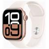 APPLE WATCH SERIES 10 46MM ROSE GOLD ALUMINIUM CASE GPS SPORT BAND (M/L) LIGHT BLUSH