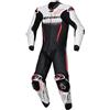 Alpinestars tuta intera in pelle Gp-R7 - 233 White Black Red fluo