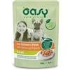 Wonderfood OASY WET DOG STRACCETTI ADULT SALMONE E PATATE 100 G
