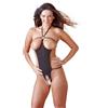 NO:XQSE Body Aperto in tessuto nero