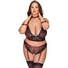 Cottelli Bondage Completo Bondage con polsini e collarino