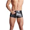 Svenjoyment Pantaloncino in similpelle nero