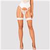 Obsessive Calze da reggicalze fascia Bianca