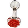 divertity Rose Glass Plug Ball