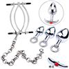 Sexyfollie Fetish Pinze per Labbra Vaginali con Plugs Anali