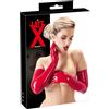 LateX Guanti Lunghi in Lattice Rosso