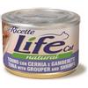 LIFE PETCARE Srl Le Ricette Tonno Cernia Gamberetti Life Cat Natural 150g