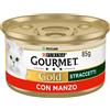 NESTLE' PURINA PETCARE IT. SpA Purina Gourmet Gold Straccetti con Manzo per Gatti Adulti, 85g